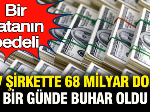 Bir hatanin bedeli dev sirket bir gunde 68 milyar dolar deger kaybetti YMMDph66